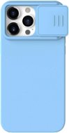 Nillkin CamShield Silky Silikonový Kryt pro Apple iPhone 15 Pro Blue Haze - Phone Cover
