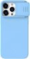 Nillkin CamShield Silky Silikónový Kryt na Apple iPhone 15 Pro Blue Haze - Kryt na mobil