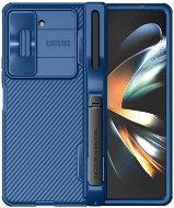 Handyhülle Nillkin CamShield FOLD Slot+Stand Back Cover für Samsung Galaxy Z Fold 5 Blue - Kryt na mobil