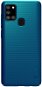 Nillkin Frosted Handyhülle für die Rückseite für Samsung Galaxy A21s Peacock Blau - Handyhülle