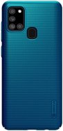 Nillkin Frosted hátlap a Samsung Galaxy A21s Peacock Blue készülékhez - Telefon tok