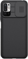 Nillkin CamShield Xiaomi Redmi Note 10 5G/POCO M3 Pro 5G fekete tok - Telefon tok