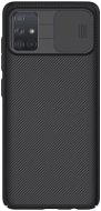 Nillkin CamShield Samsung Galaxy A71 fekete tok - Telefon tok