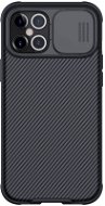 Telefon tok Nillkin CamShield Pro Magnetic Apple iPhone 12 Pro Max fekete tok - Kryt na mobil