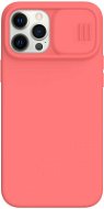 Nillkin CamShield Silky Magnetic Silikónový Kryt na Apple iPhone 12 Pro Max Orange Pink - Kryt na mobil