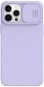 Nillkin CamShield Silky Magnetic Silikónový Kryt na Apple iPhone 12 Pro Max Purple - Kryt na mobil