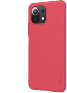 Nillkin Super Frosted for Xiaomi Mi 11 Lite 4G/5G, Bright Red - Phone Cover
