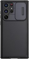 Phone Cover Nillkin CamShield Pro Back Cover for Samsung Galaxy S22 Ultra Black - Kryt na mobil