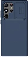 Nillkin CamShield Silky Silikonhülle für Samsung Galaxy S22 Ultra - blau - Handyhülle