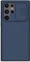 Kryt na mobil Nillkin CamShield Silky Silikónový Kryt pre Samsung Galaxy S22 Ultra Blue - Kryt na mobil