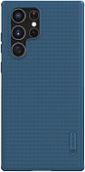 Nillkin Super Frosted PRO Back Cover for Samsung Galaxy S22 Ultra Blue - Phone Cover