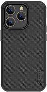 Nillkin Super Frosted PRO Apple iPhone 14 Pro Max hátlap tok - fekete (Logó kivágás nélkül) - Telefon tok