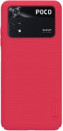 Nillkin Super Frosted Back Cover for Poco M4 Pro 4G Bright Red - Phone Cover