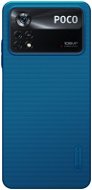 Nillkin Super Frosted Back Cover for Poco X4 Pro 5G Peacock Blue - Phone Cover