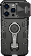 Nillkin CamShield Armor PRO Magnetic Apple iPhone 14 Pro hátlap tok, fekete - Telefon tok