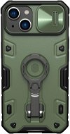Nillkin CamShield Armor PRO Apple iPhone 13/14 hátlap tok, sötétzöld - Telefon tok