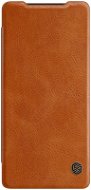 Nillkin Qin Leather Case for Samsung Galaxy Note 20, Brown - Phone Case