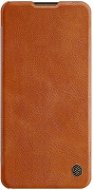Nillkin Qin Leather Case for Samsung Galaxy A21, Brown - Phone Case