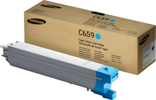 Samsung CLT-C659S/ELS Cyan Hauptbild Samsung CLT-C659S/ELS Cyan - Toner - Hauptbild