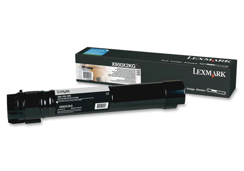 LEXMARK X950X2KG Black - Printer Toner - Main image