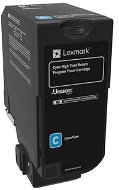 LEXMARK 74C2HC0 cyan - Printer Toner