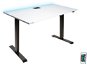 SYBERDESK Electric, adjustable height 71 - 121 cm, LED, white - Part 1 - Gaming Desk