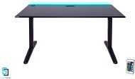 SYBERDESK ULTRA, 165 x 68 x 74 -75 cm, LED, Cable Organisation System, black - Part 2 - Gaming Desk