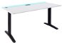 SYBERDESK ULTRA, 139 x 68 x 74 -75 cm, LED, Cable Organisation System, white - Part 2 - Gaming Desk