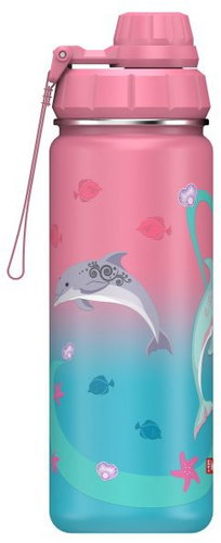 STEP BY STEP izolovaná z nerezové oceli 0.5 l, Sealife - Drinking Bottle - Main image