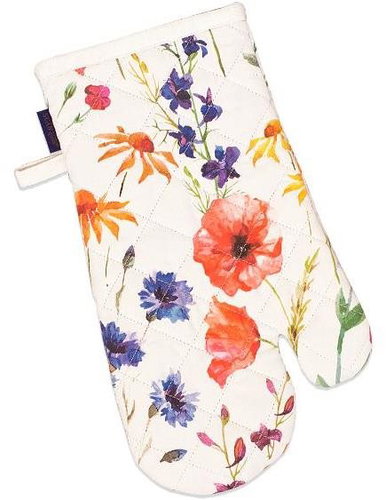 SCANquilt potholder FLORA wildflower - Oven Mitt - Main image