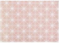 SCANquilt MURI placemat with flower outline beige and white 33 × 45 cm - Placemat