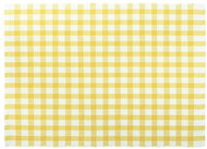 SCANquilt tablecloth RIB pepito yellow and white 33 × 45 cm - Placemat