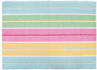 SCANquilt placemat RIB stripes pastel 33 × 45 cm - Placemat