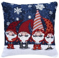 Scanquilt dekorační povlak na polštář Motiv elfíci s kníry - Pillowcase