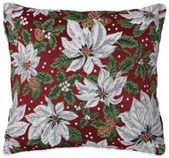 Scanquilt dekorační povlak na polštář Motiv vánoční hvězda - Pillowcase