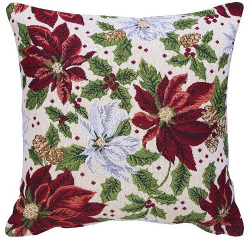 Scanquilt dekorační povlak na polštář Motiv vánoční hvězda - Pillowcase - Main image
