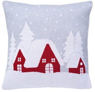 Scanquilt pletený povlak na polštář Design polární domečky - Pillowcase
