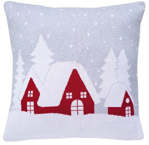 Scanquilt pletený povlak na polštář Design polární domečky - Pillowcase - Main image