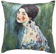 Scanquilt dekorační povlak na polštář Art Velvet klimt-portrét - Pillowcase