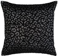 Scanquilt dekorační povlak na polštář Leopard černá - Povlak na polštář