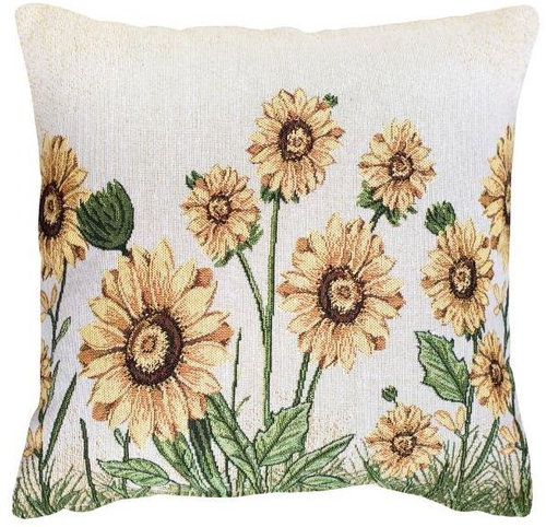 Scanquilt decorative pillowcase Sunflower motif - Pillowcase - Main image