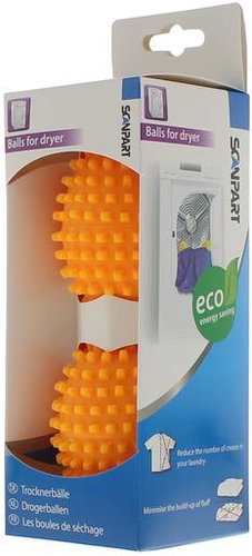 SCANPART SCA1140000015 Plastic dryer balls 2 pcs - Dryer Balls - Main image