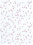 Scanquilt dish towel decor hearts - Kitchen Towel