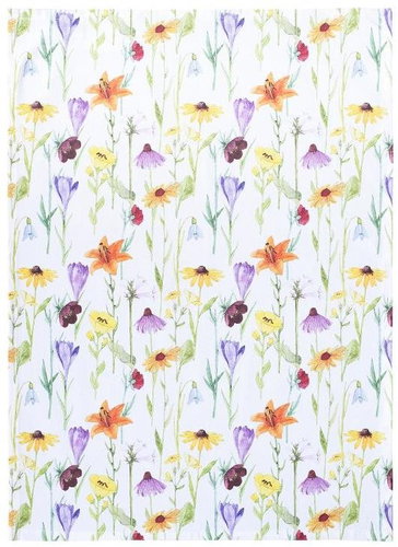 Scanquilt dish towel flora summer flowers - Kitchen Towel - Main image