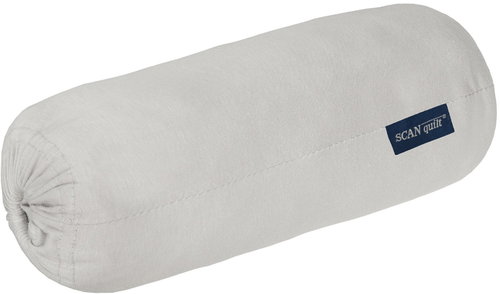 SCANquilt Jersey Soft Sheet Light Grey 100 × 220 cm - Bedsheet - Main image