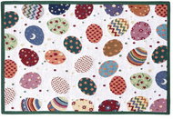 SCANquilt placemat MOTIV easter egg dark 32 × 48 cm - Placemat