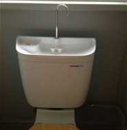 Adapter for toilet bowls combi - WC tartozék