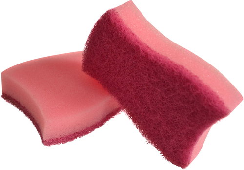 Scotch-Brite® Delicate Non-Scratch Sponges for Cleaning Delicate Surfaces, 2pcs - Dish Sponge - Main image
