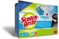 Scotch-Brite® Fresh Nail Saver neškrábající houbičky na sklo, porcelán a jemné nádobí, 2 ks - Dish Sponge
