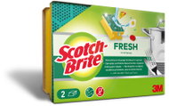 Scotch-Brite® Fresh Nail Saver houbičky na povrch odolný proti poškrábání, 2 ks - Dish Sponge